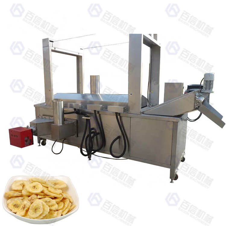 Potato chips continuous frying machine
